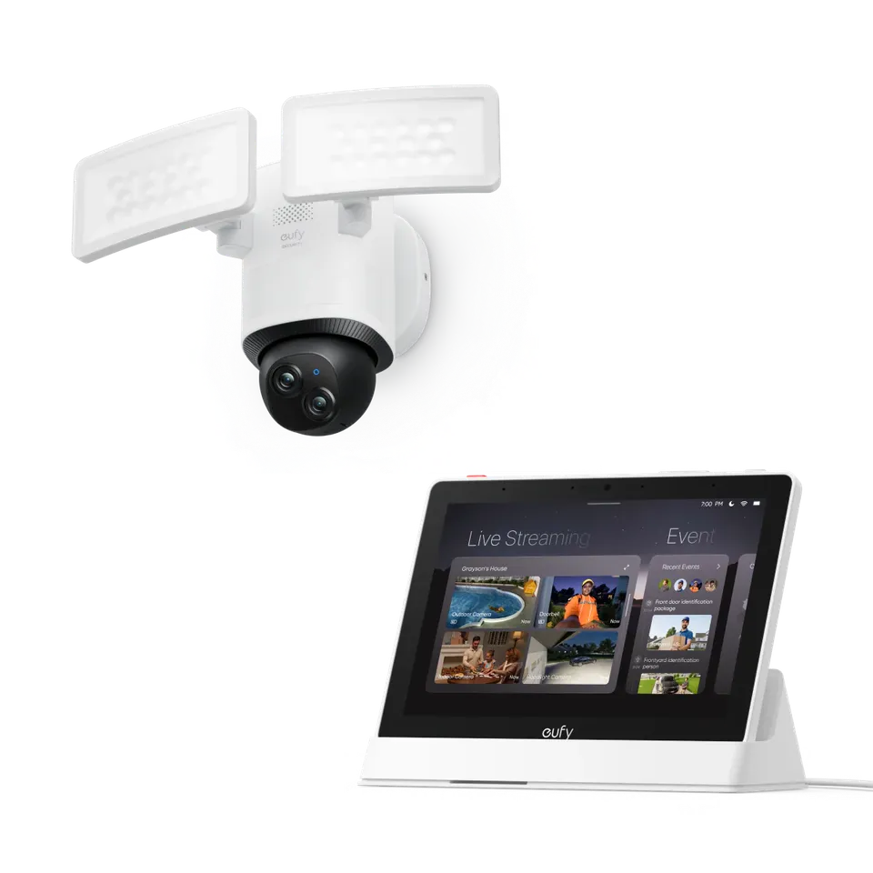 eufy-security-floodlight-camera-e340-smart-display-e10-set-2 image 1