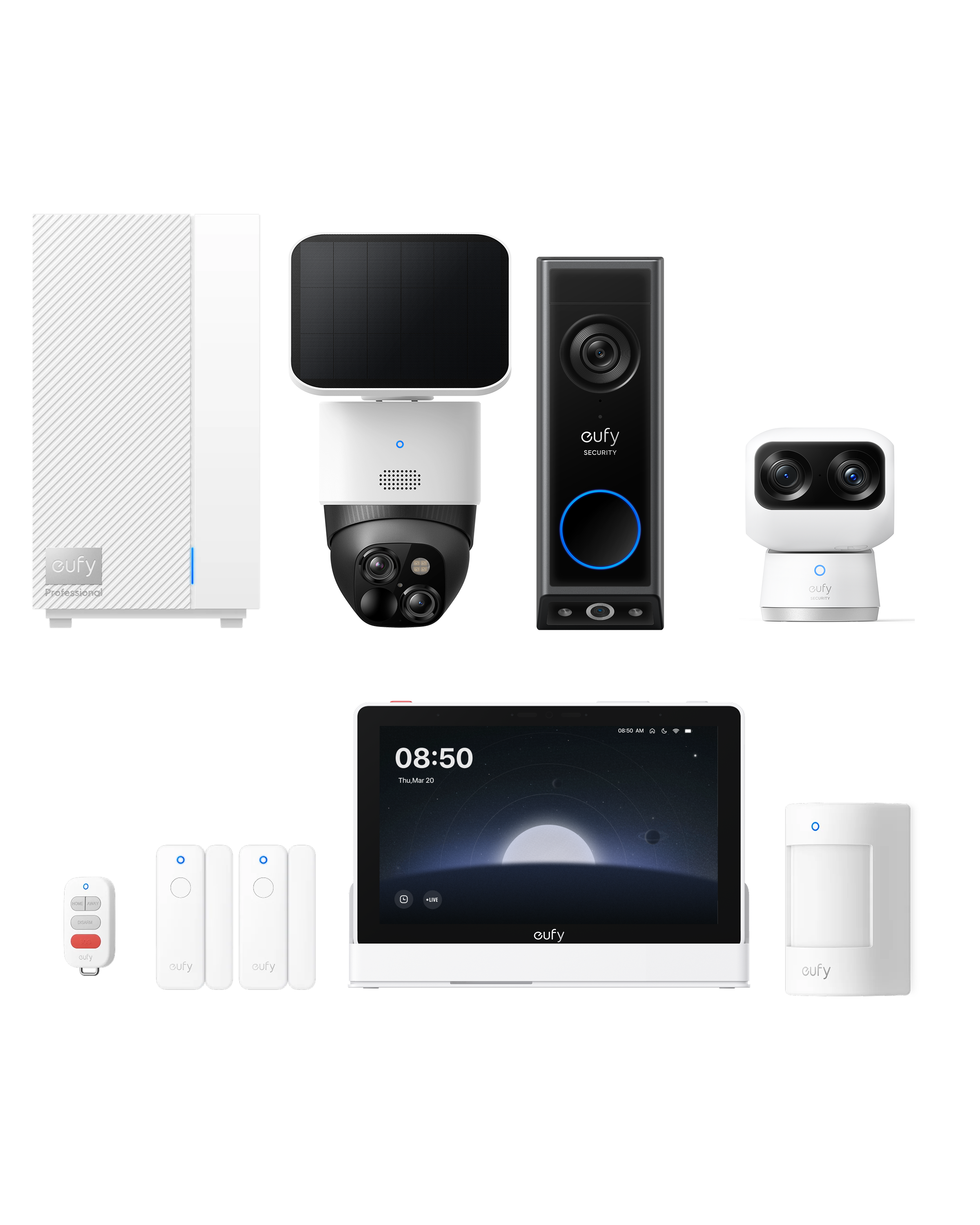 eufy-security-dual-camera-bundle-mit-expertsecure-homebase-set image 1