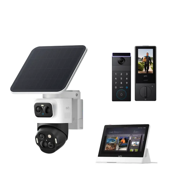 eufycam-s4-smart-display-e10-familock-s3-max-set image 1