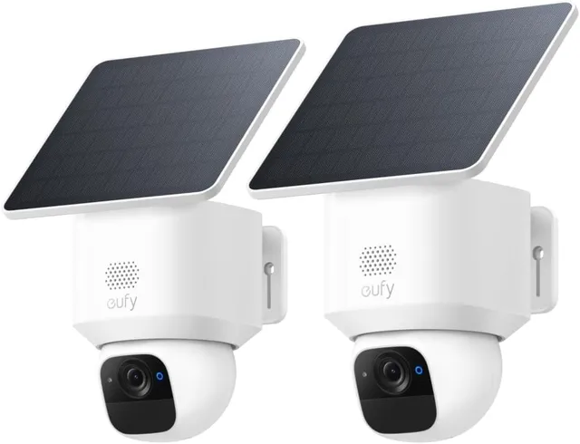 eufy-security-cam-e30-2er-pack-schwenk-kamera-mit-solar image 1