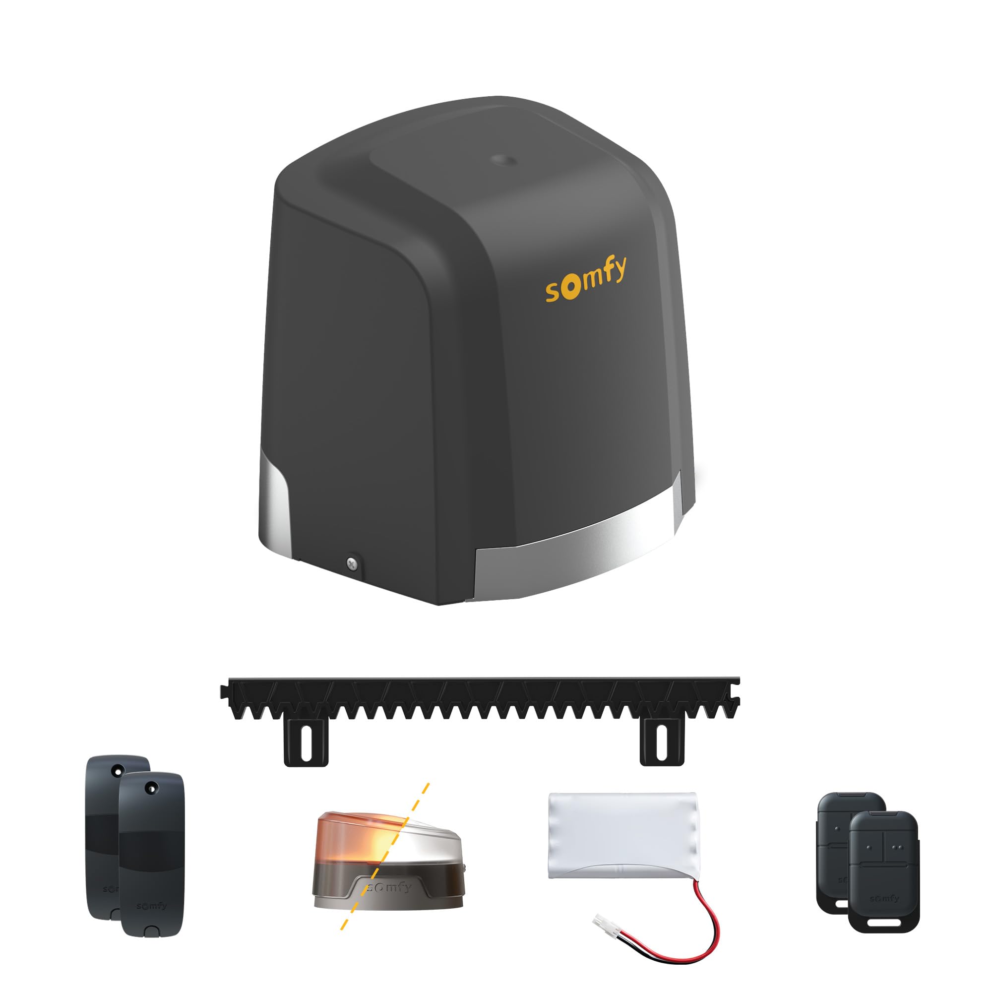 somfy-slidymoove-600-schiebetor-antriebsset-bis-600-kg-8-m-mit-zahnstange-und-li image 4