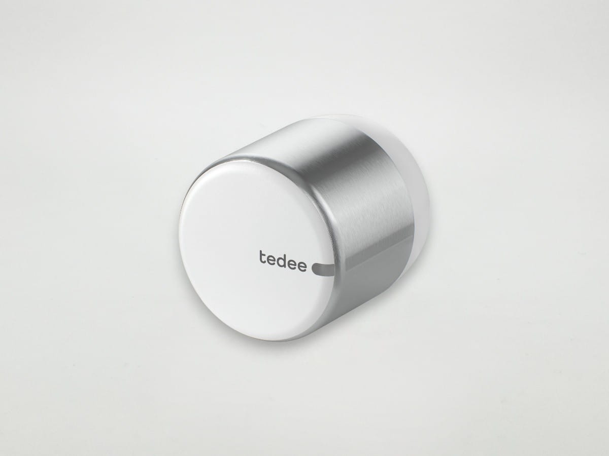 tedee-go2-smart-lock-elektronisches-t-rschloss-silber-aluminium-wei-2 image 2