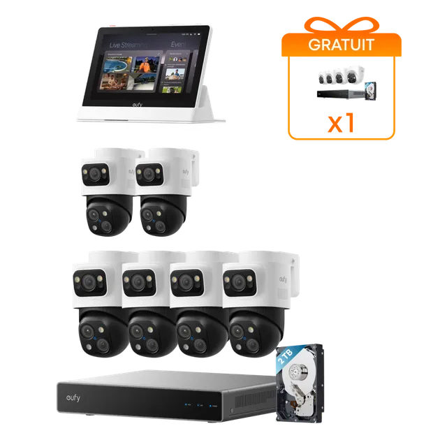 eufy-security-nvr-poe-s4-max-6-kamera-system-smart-display image 1
