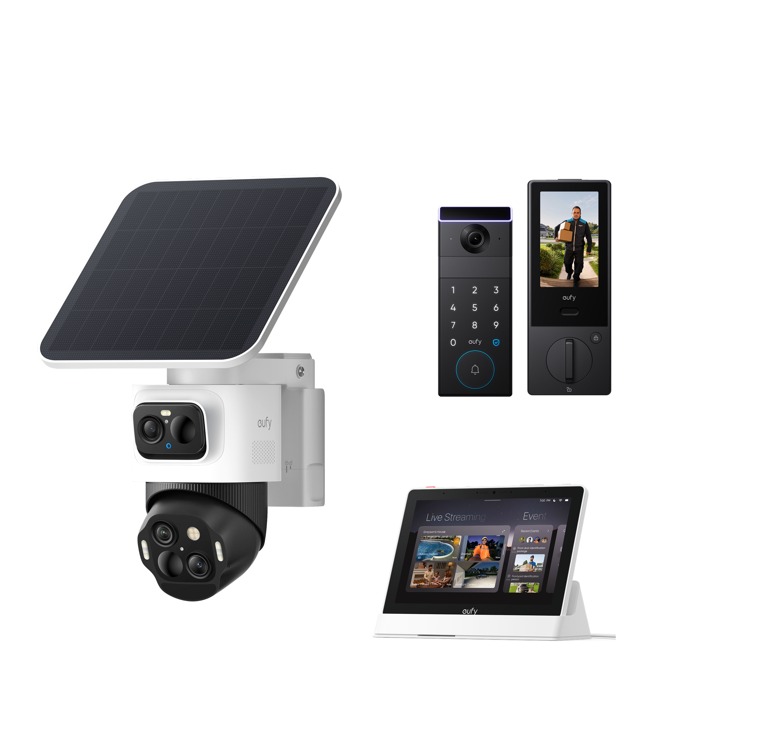 eufycam-s4-smart-display-e10-familock-s3-max-set image 1