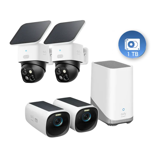 eufy-security-eufycam-s330-2x-solocam-s340-1-tb-festplatte-bundle image 1