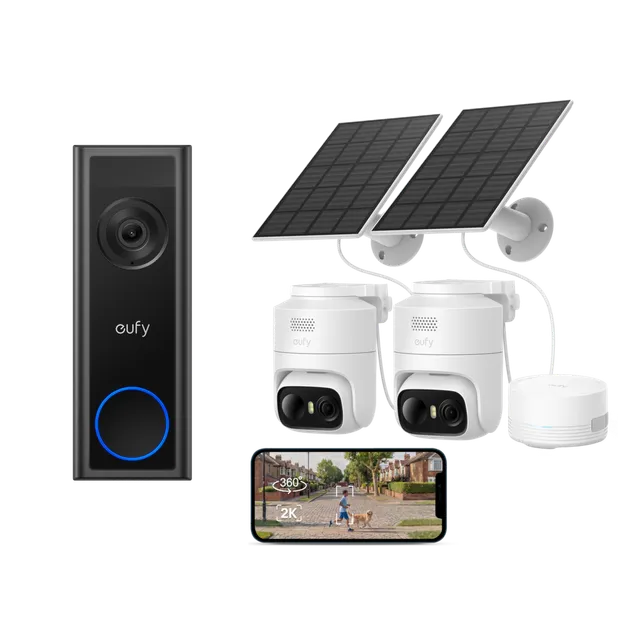 eufy-security-video-doorbell-c31-eufycam-c37-2er-set-mit-homebase-mini-t-rklinge image 1