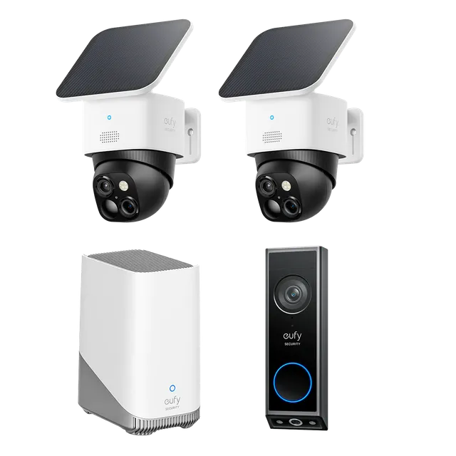 eufy-security-solocam-s340-2er-set-video-doorbell-e340-homebase-s380 image 1
