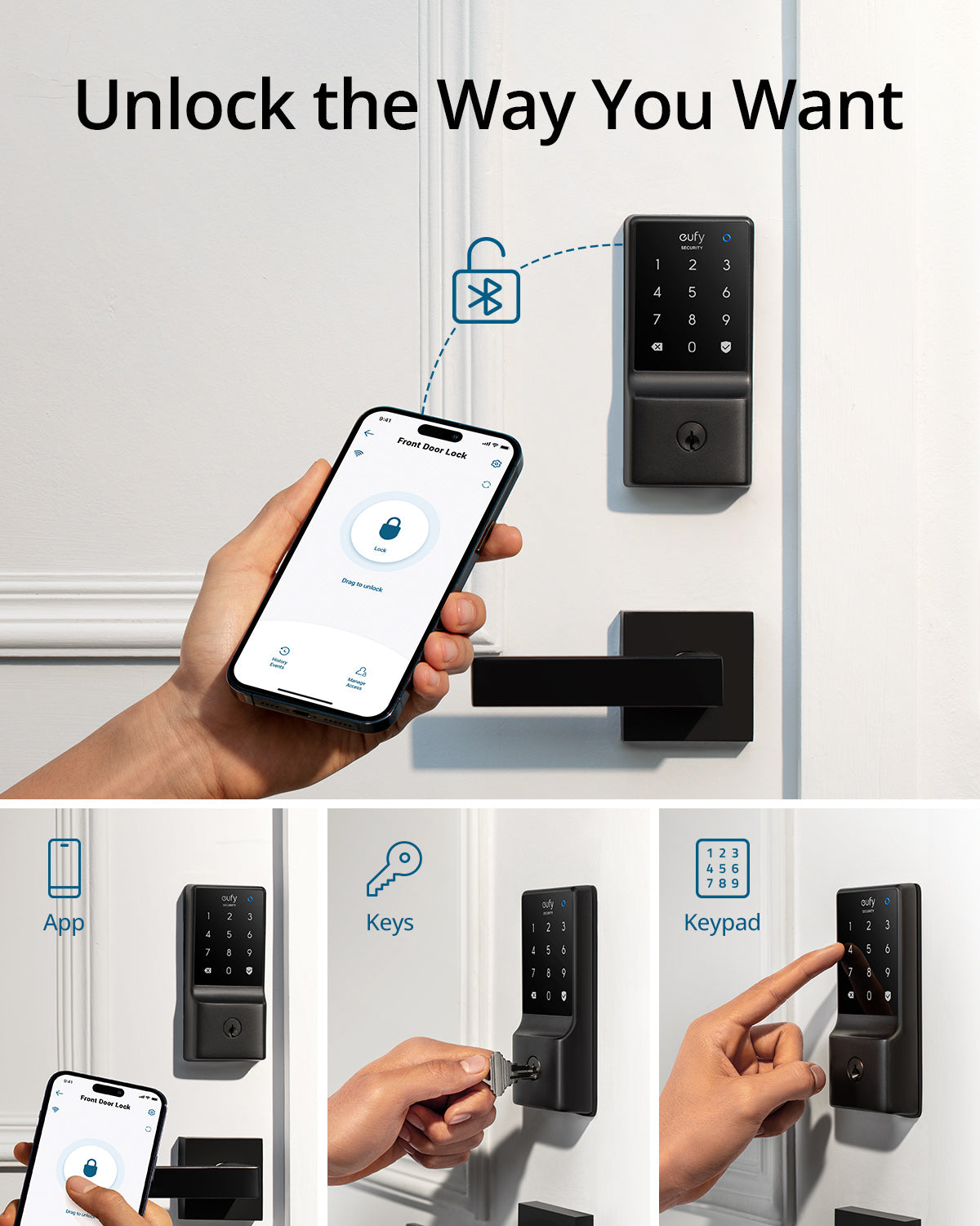 eufy-security-smart-lock-c210-video-doorbell-c30-smart-lock-video-t-rklingel-set image 5