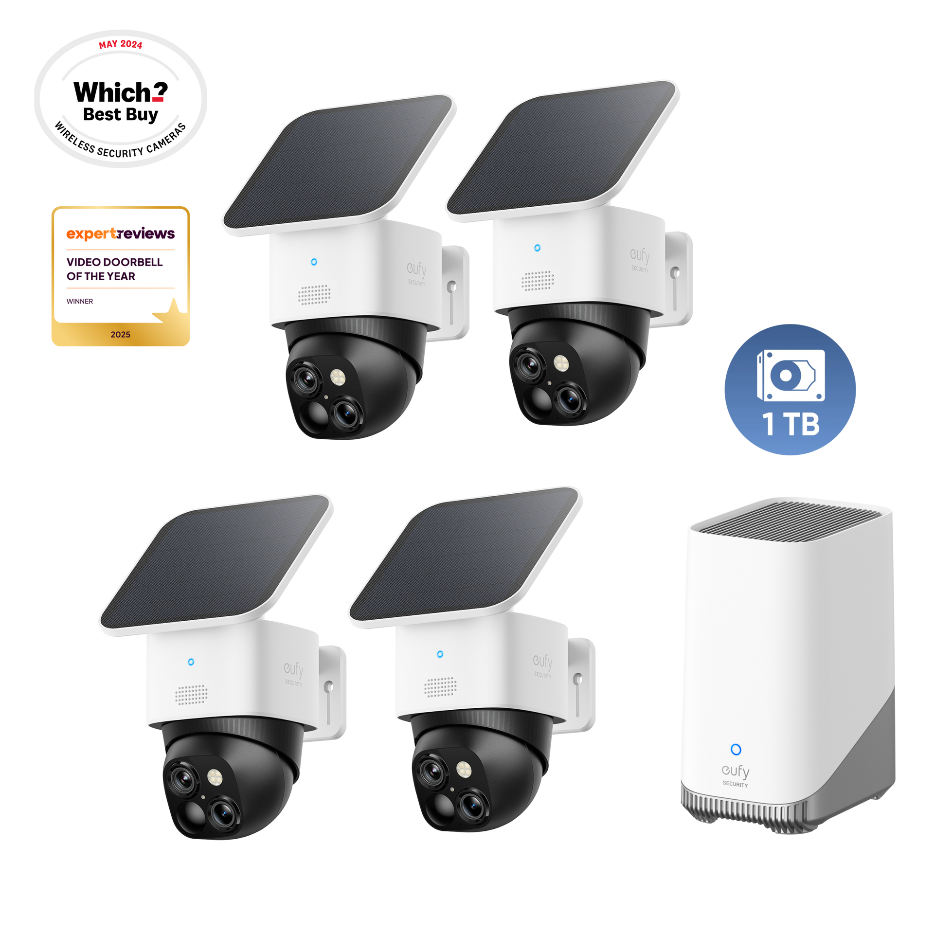 eufy-security-solocam-s340-4er-set-homebase-s380 image 8