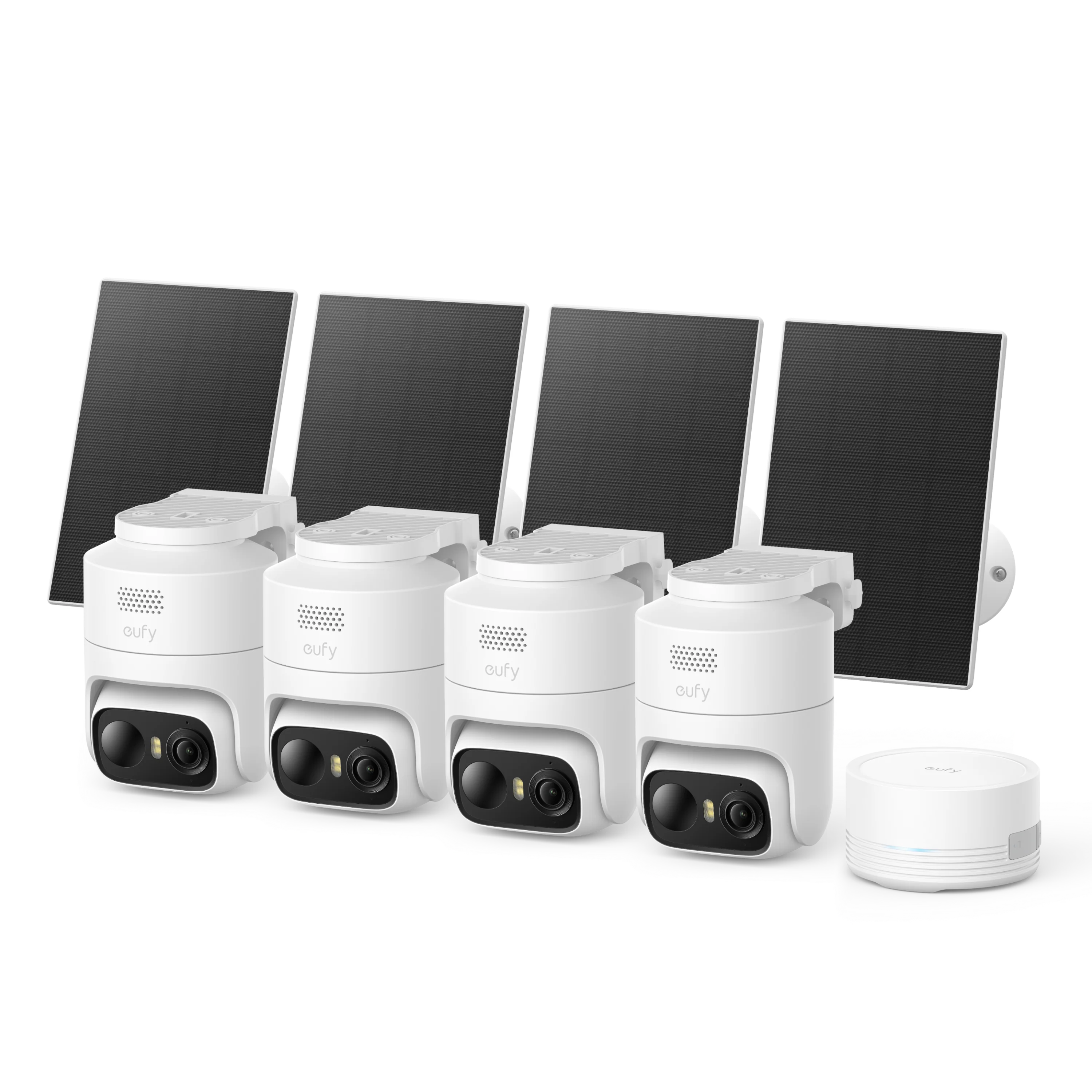 eufy-security-eufycam-c37-2k-4er-set-homebase-mini-4x-solar-panel image 1