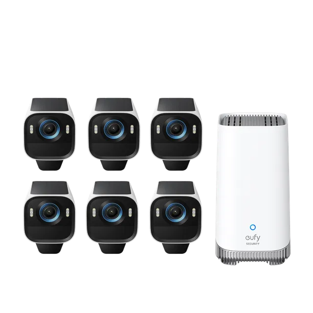 eufy-security-eufycam-s3-pro-6-kamera-set-4k-mit-maxcolor-vision-und-solarplus-2 image 1