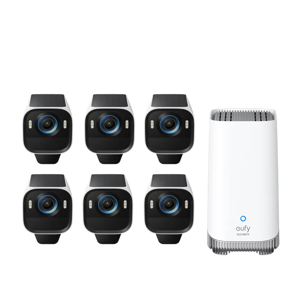 eufy-security-eufycam-s3-pro-6-kamera-set-4k-mit-maxcolor-vision-und-solarplus-2 image 1
