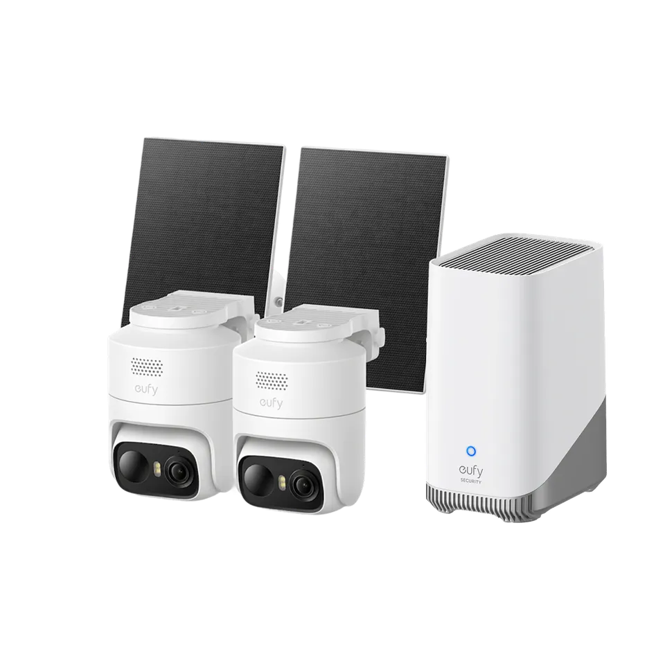 eufy-security-eufycam-c37-2-kamera-set-mit-homebase-3-360-ptz-au-enkamera-set image 1