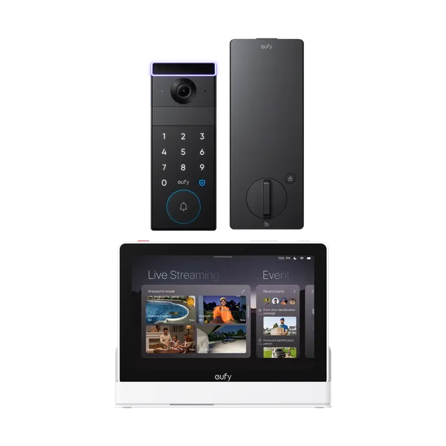 eufy-security-familock-s3-smart-lock-smart-display-e10-t-rschloss-set image 1
