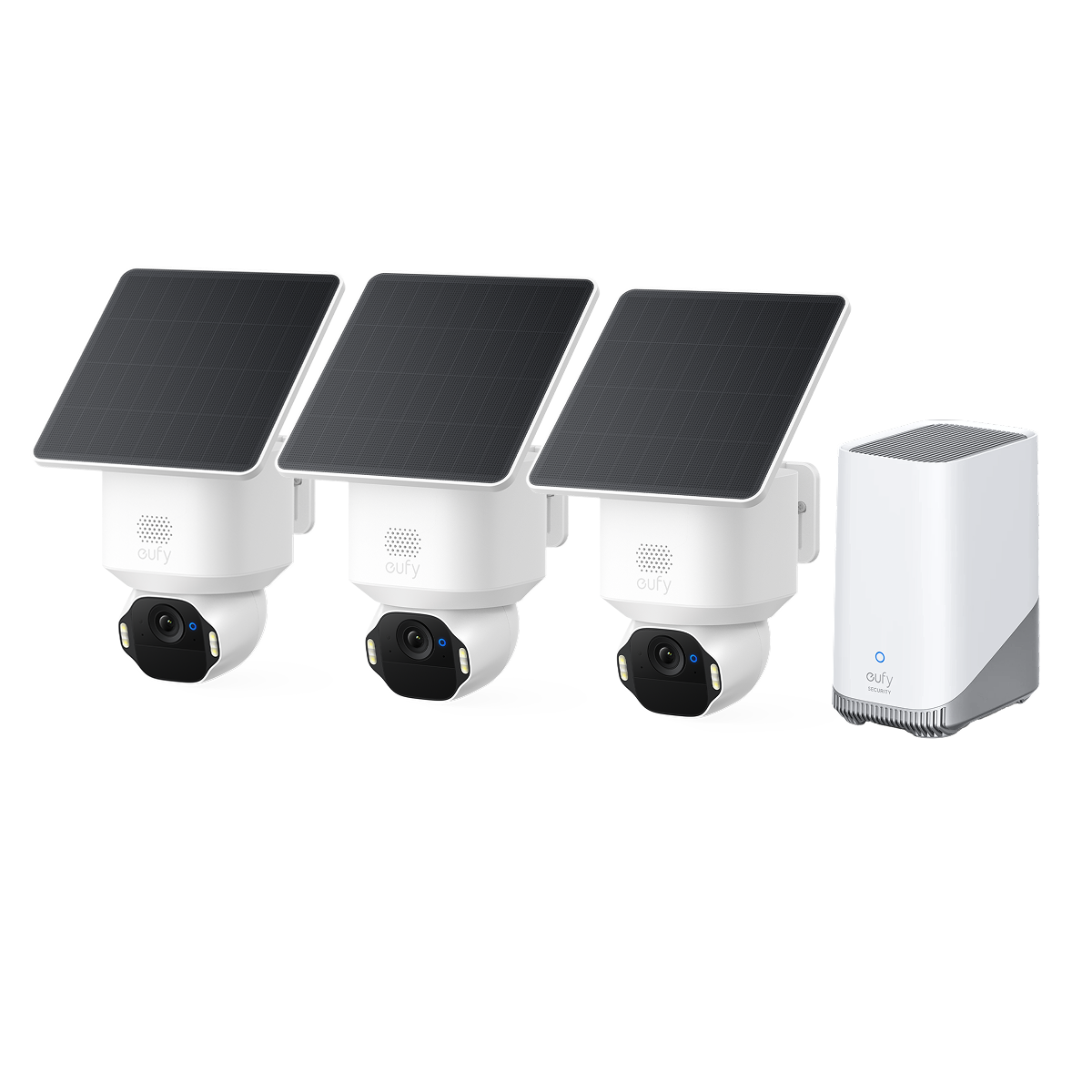 eufy-security-solocam-e42-berwachungskamera-3er-set-homebase-s380 image 1