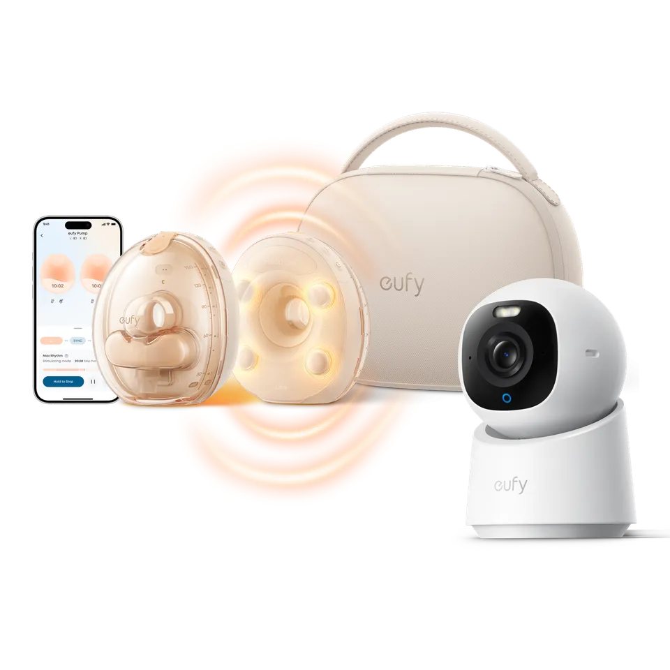 eufy-security-indoor-cam-e30-wearable-breast-pump-s2-pro-bundle image 1