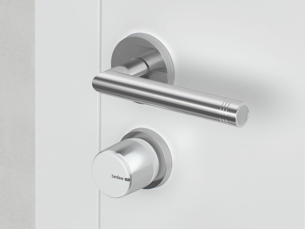 tedee-go2-smart-lock-elektronisches-t-rschloss-silber-aluminium-wei-2 image 4