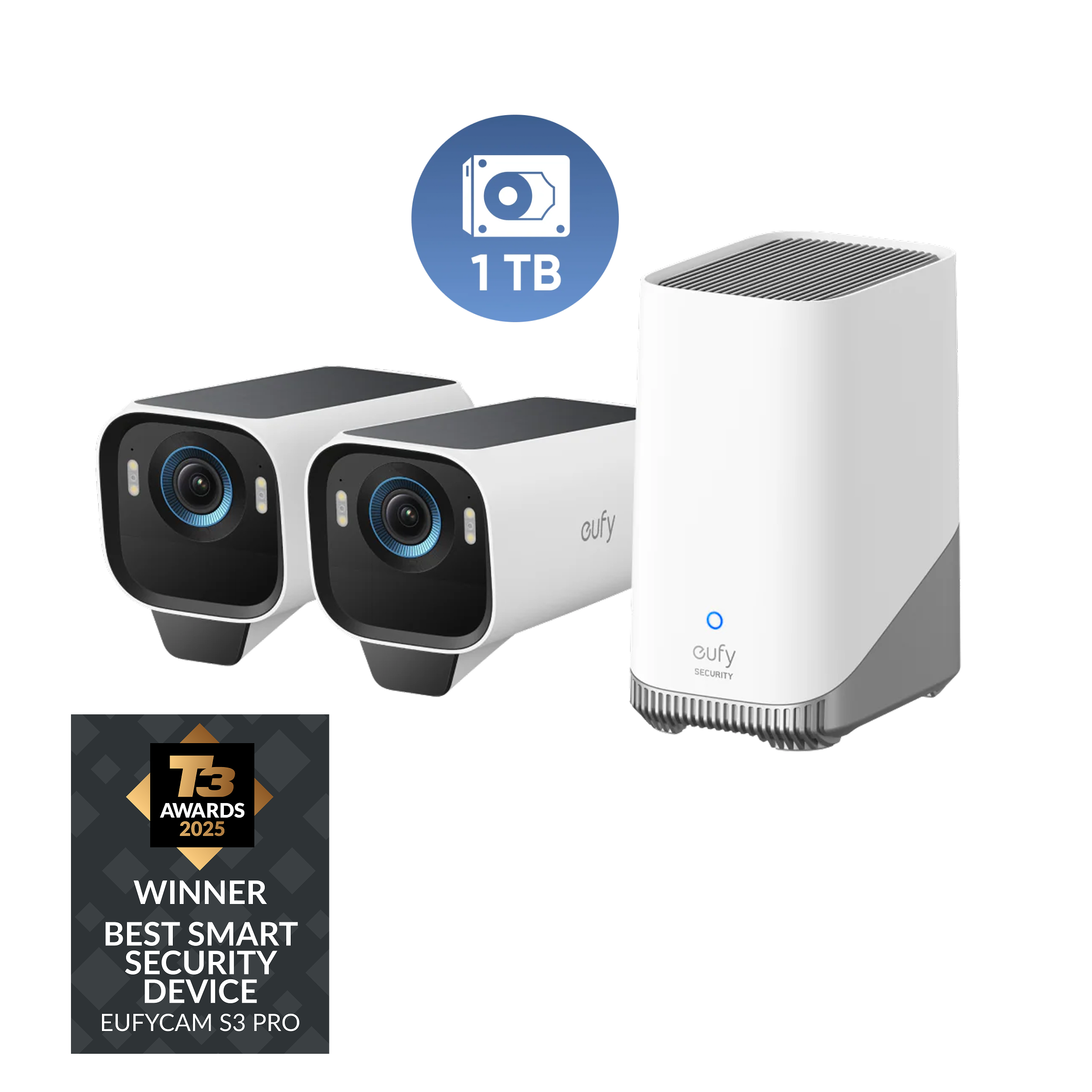 eufy-security-eufycam-s3-pro-2-cam-kit-berwachungskamera-set-1-tb-festplatte image 1