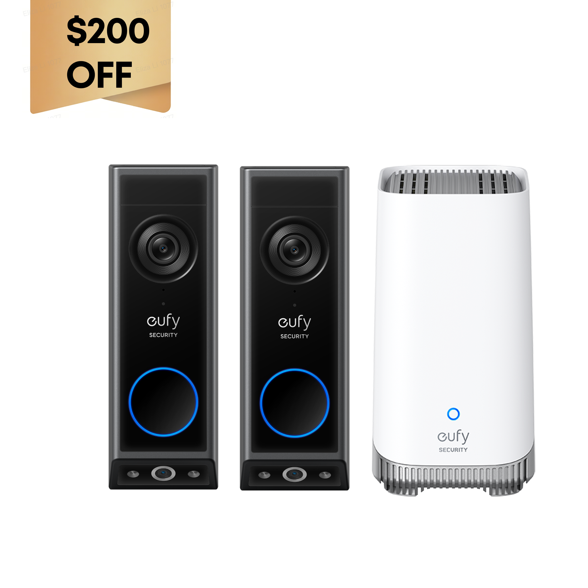 eufy-security-video-doorbell-e340-2er-set-homebase-s380-wlan-t-rklingel-mit-kame image 1
