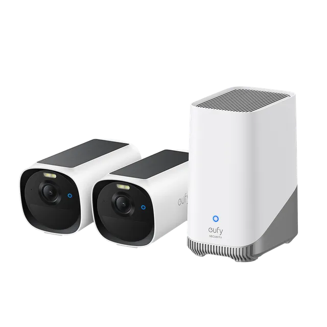 eufy-security-eufycam-e40-2er-set-homebase-s380-homebase-3-2k-solar-doppelkamera image 1