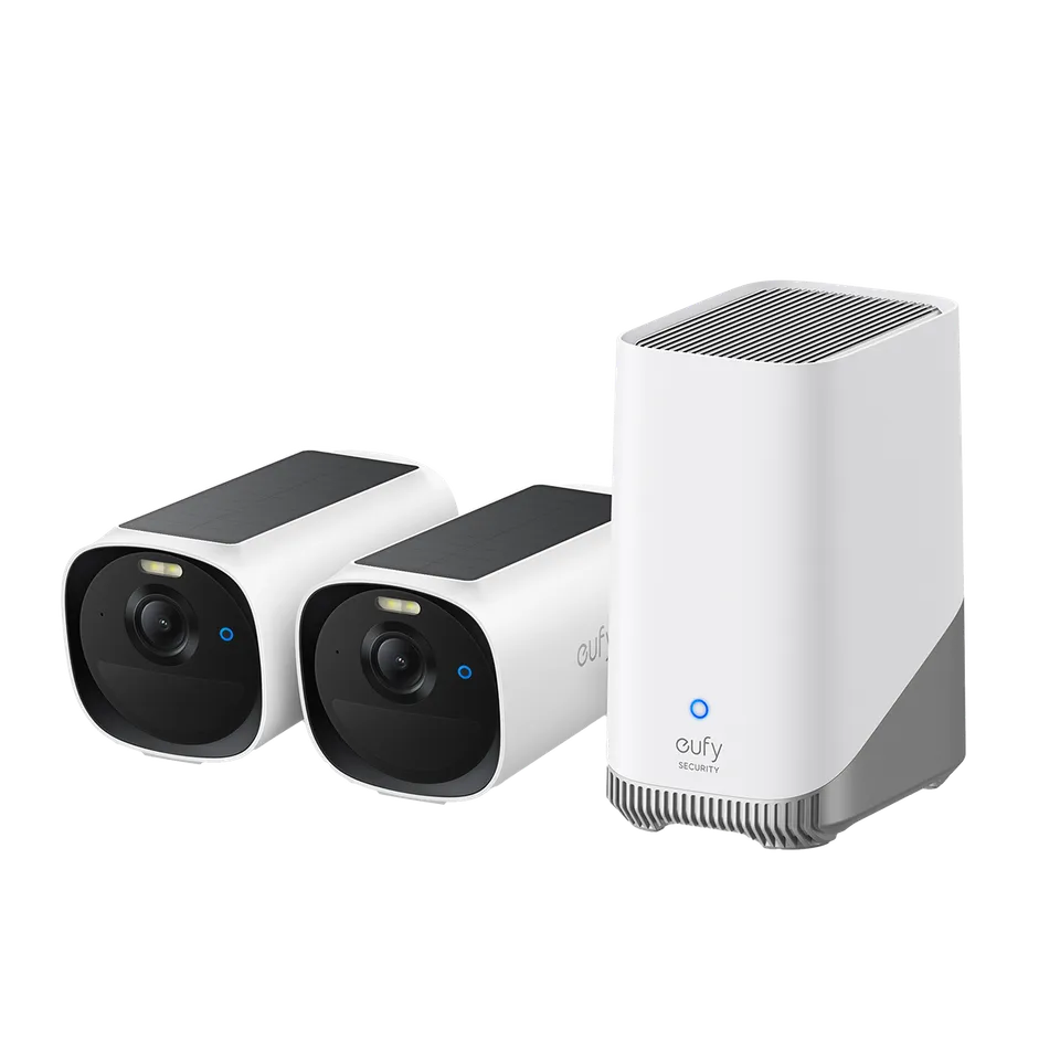 eufy-security-eufycam-e40-2er-set-homebase-s380-homebase-3-2k-solar-doppelkamera image 1