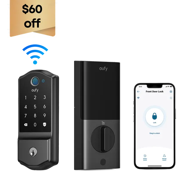 eufy-security-smart-lock-c220-fingerprint-t-rschloss image 1