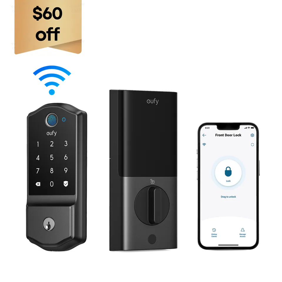 eufy-security-smart-lock-c220-fingerprint-t-rschloss image 1