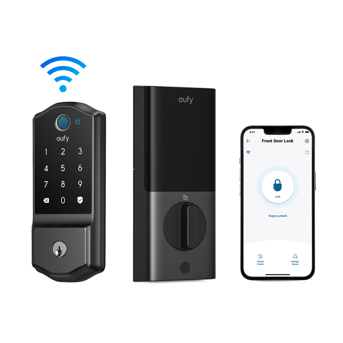 eufy-security-smart-lock-c220-fingerprint-t-rschloss image 2