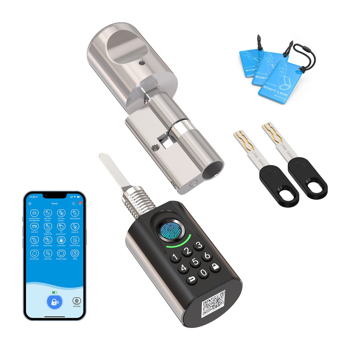 welock-smart-lock-touca71-fingerprint-t-rschloss image 1