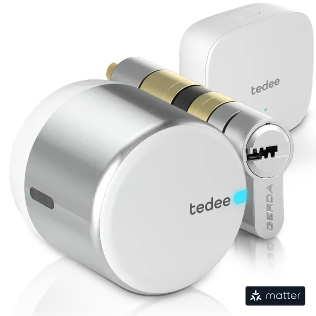 tedee-go2-bridge-bundle-smart-lock-mit-fernzugriff image 1