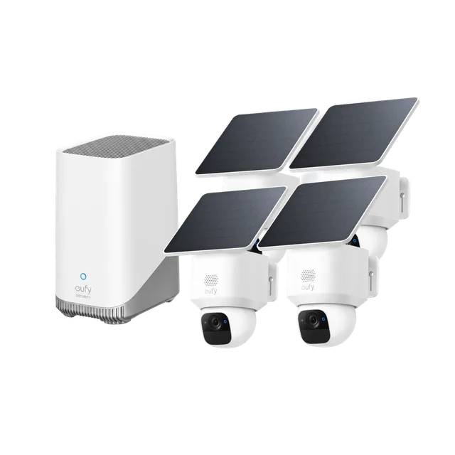 eufy-security-solocam-e30-4-cam-kit-mit-homebase-3-s380-2k-wlan-set image 1