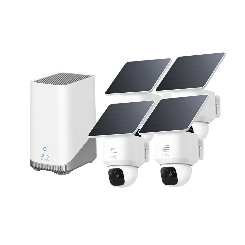 eufy-security-solocam-e30-4-cam-kit-mit-homebase-3-s380-2k-wlan-set image 1