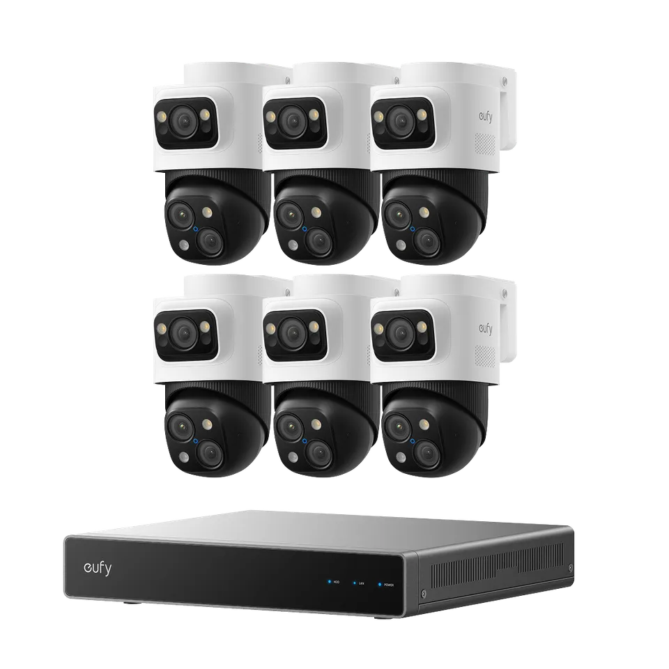 eufy-security-s4-max-poe-nvr-6-cam-kit-berwachungssystem image 1