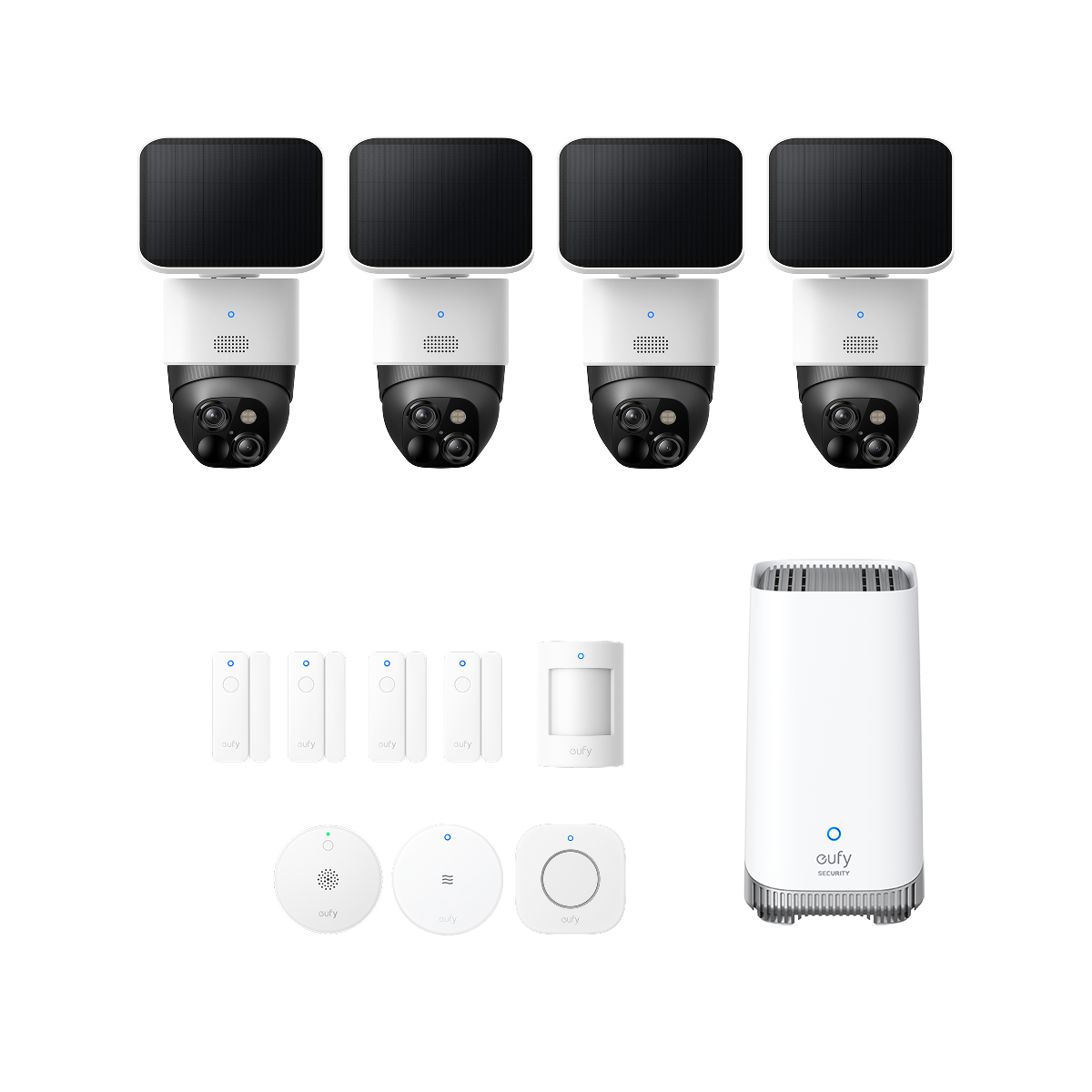 eufy-security-solocam-s340-4er-set-alarmanlage-homebase-s380 image 2