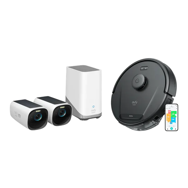 eufy-security-eufycam-s330-4k-set-eufy-clean-l60-saugroboter image 1