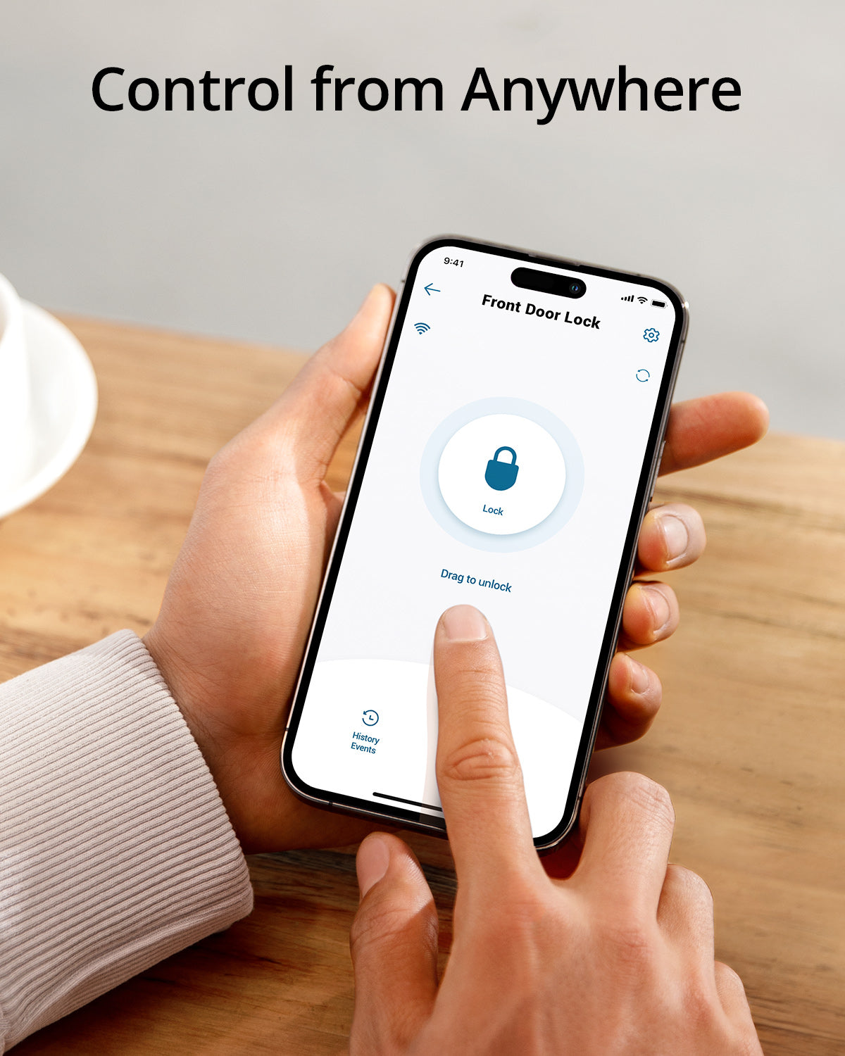 eufy-security-smart-lock-c210-video-doorbell-c30-smart-lock-video-t-rklingel-set image 4