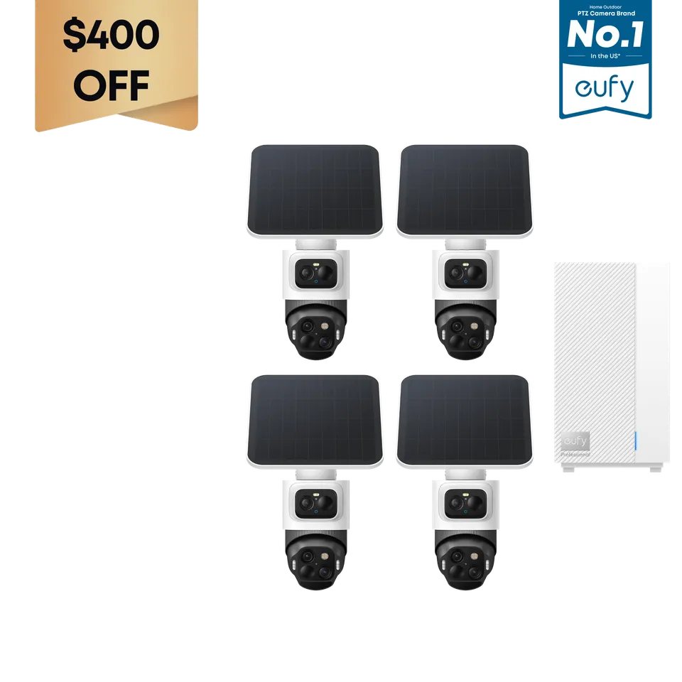 eufycam-s4-4-cam-kit-eufy-homebase-professional-s1-bundle image 1