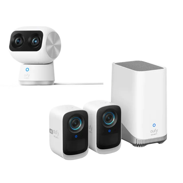 eufy-security-eufycam-s300-eufycam-3c-indoor-cam-s350-kombi-set image 1