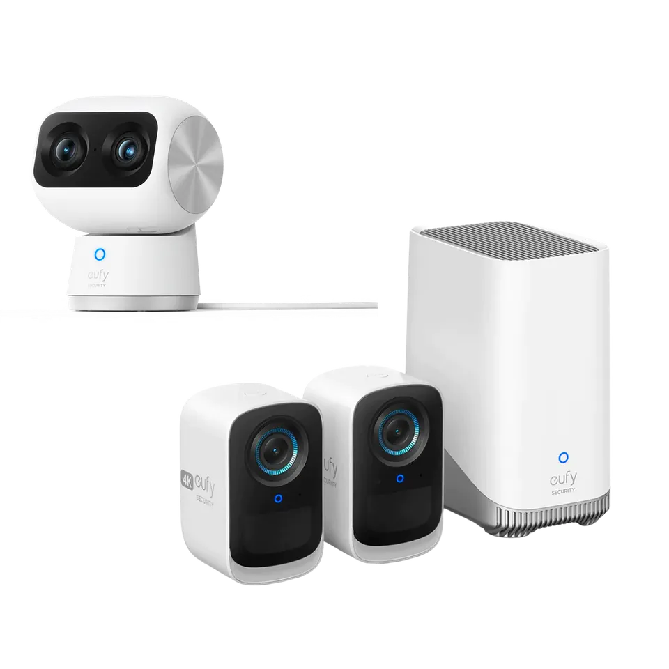 eufy-security-eufycam-s300-eufycam-3c-indoor-cam-s350-kombi-set image 1