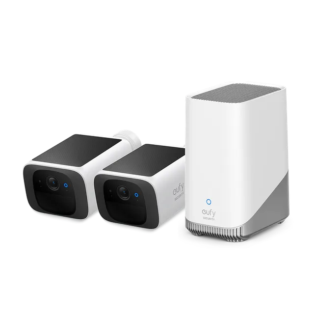 eufy-security-solocam-s220-homebase-s380-homebase-3-solar-wlan-set image 1