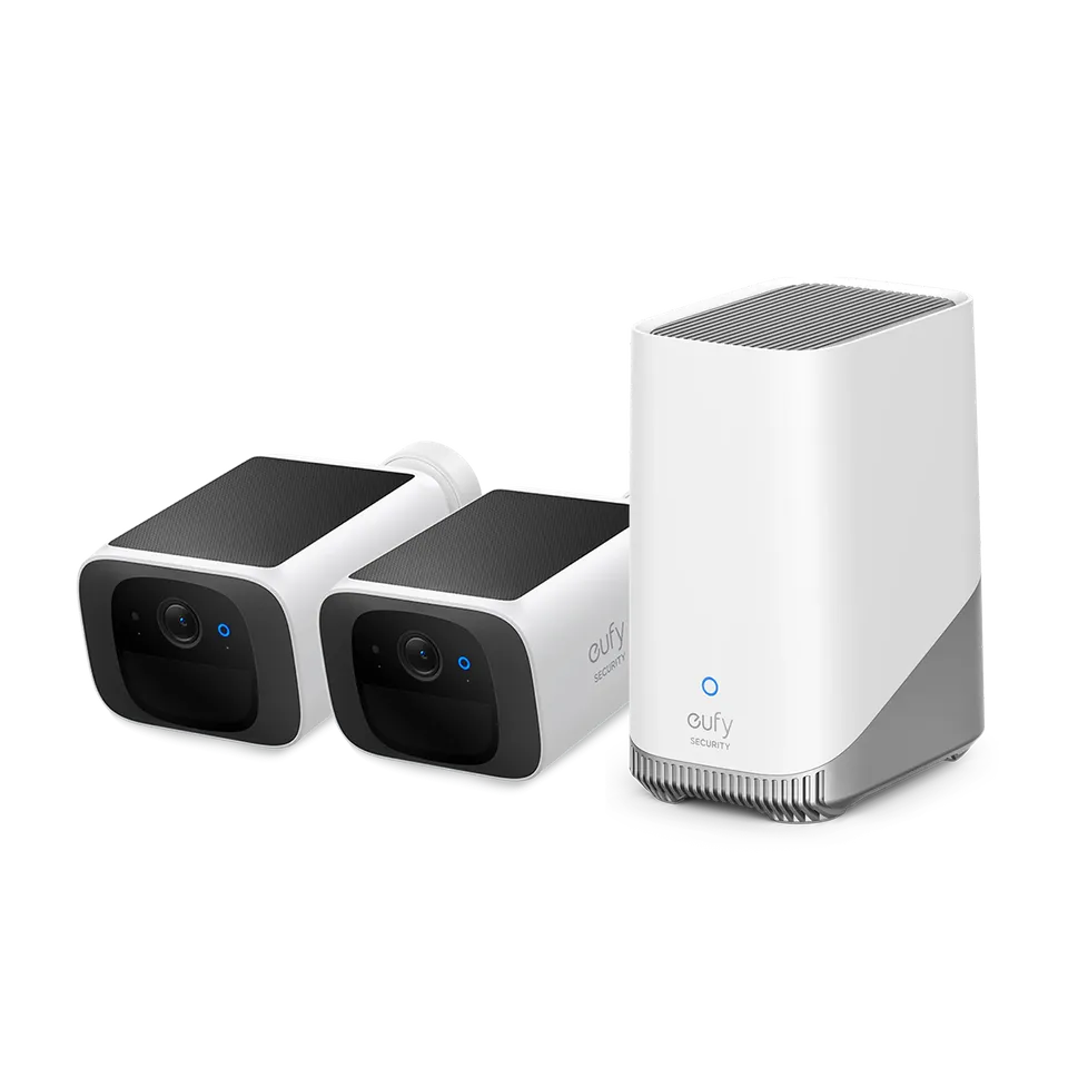 eufy-security-solocam-s220-homebase-s380-homebase-3-solar-wlan-set image 1