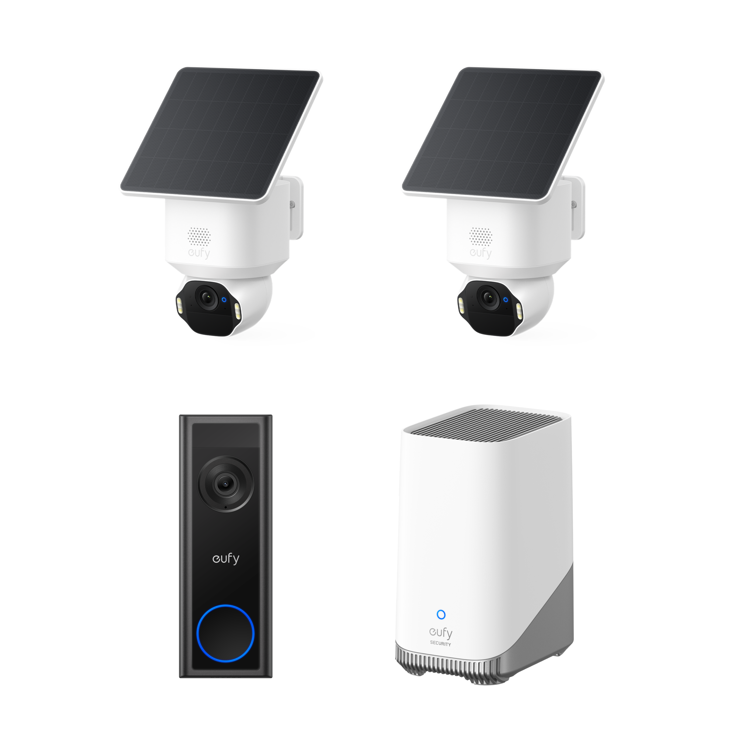 eufy-security-solocam-e42-2er-set-video-doorbell-c31-homebase-s380-4k-komplettse image 1