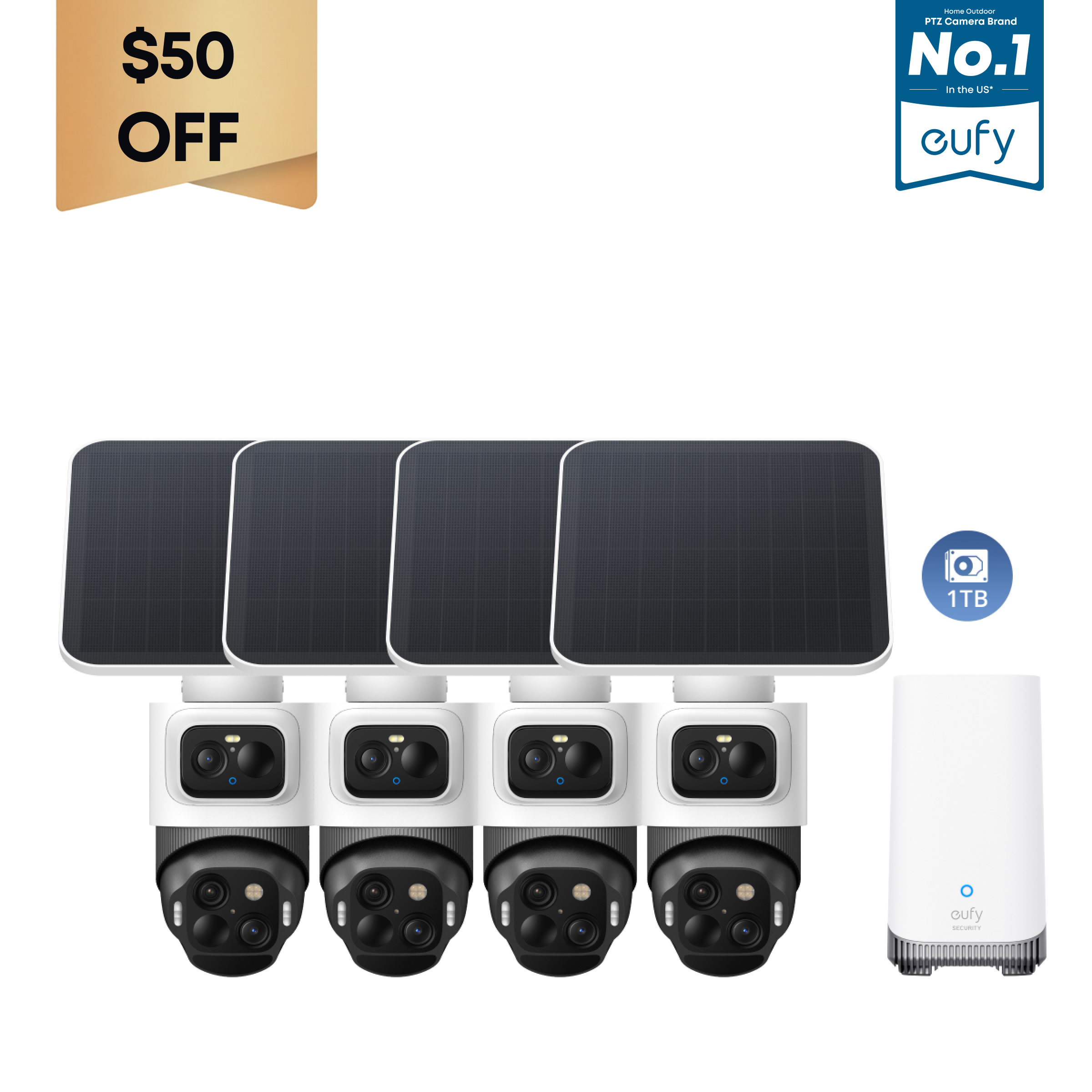 eufy-security-eufycam-s4-4-cam-kit-1-tb-festplatte-triple-lens-bullet-ptz-berwac image 1