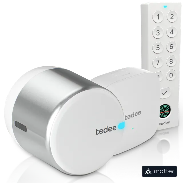tedee-go2-full-bundle-mit-bridge-keypad-pro image 1