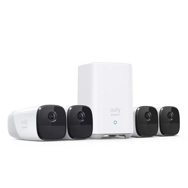 eufy-security-eufycam-2-pro-2k-4-kamera-set-homebase-2 image 1