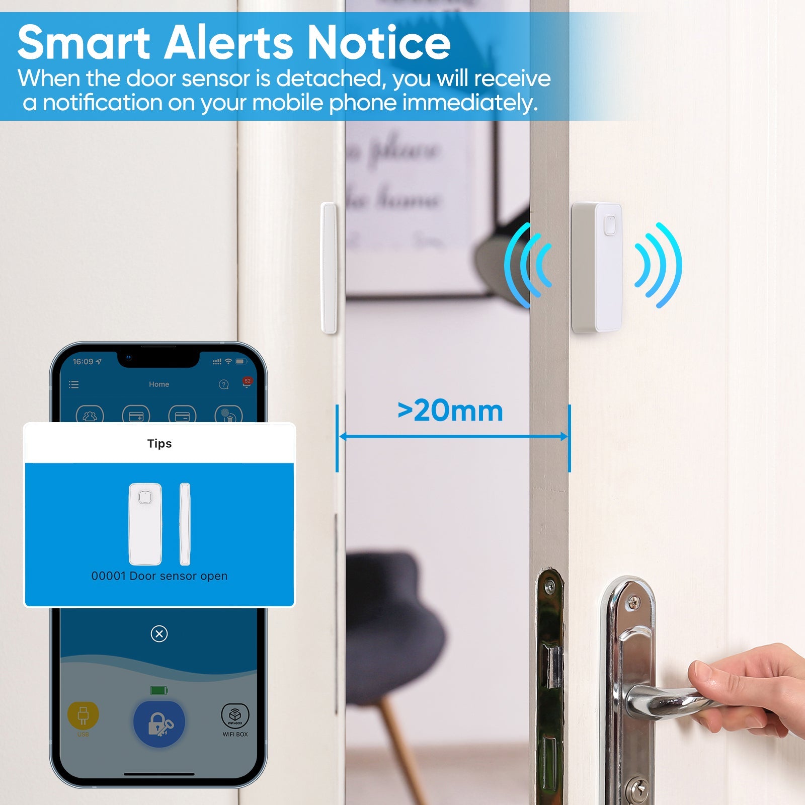 welock-t-rsensor-smart-lock-door-sensor-f-r-wifibox3 image 3