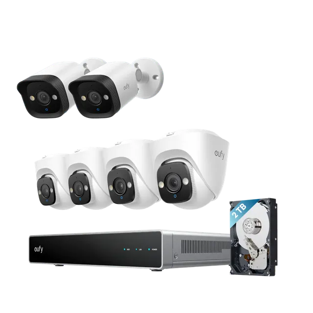 eufy-security-poe-nvr-system-e41-mit-2x-e40-bullet-kameras-4k image 1
