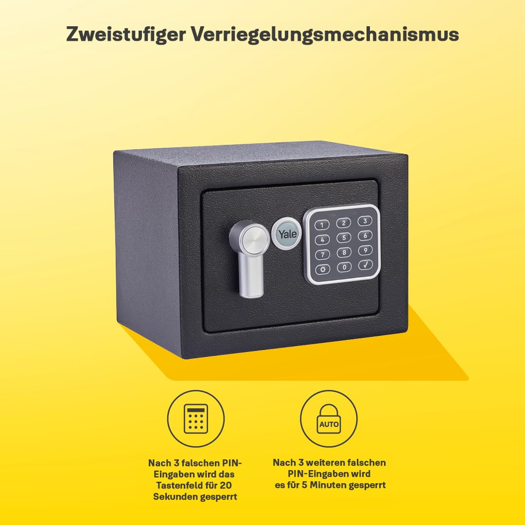 yale-ysv-170-db2-elektronik-tresor-mini-3-8-l-schwarz-tastatur image 3