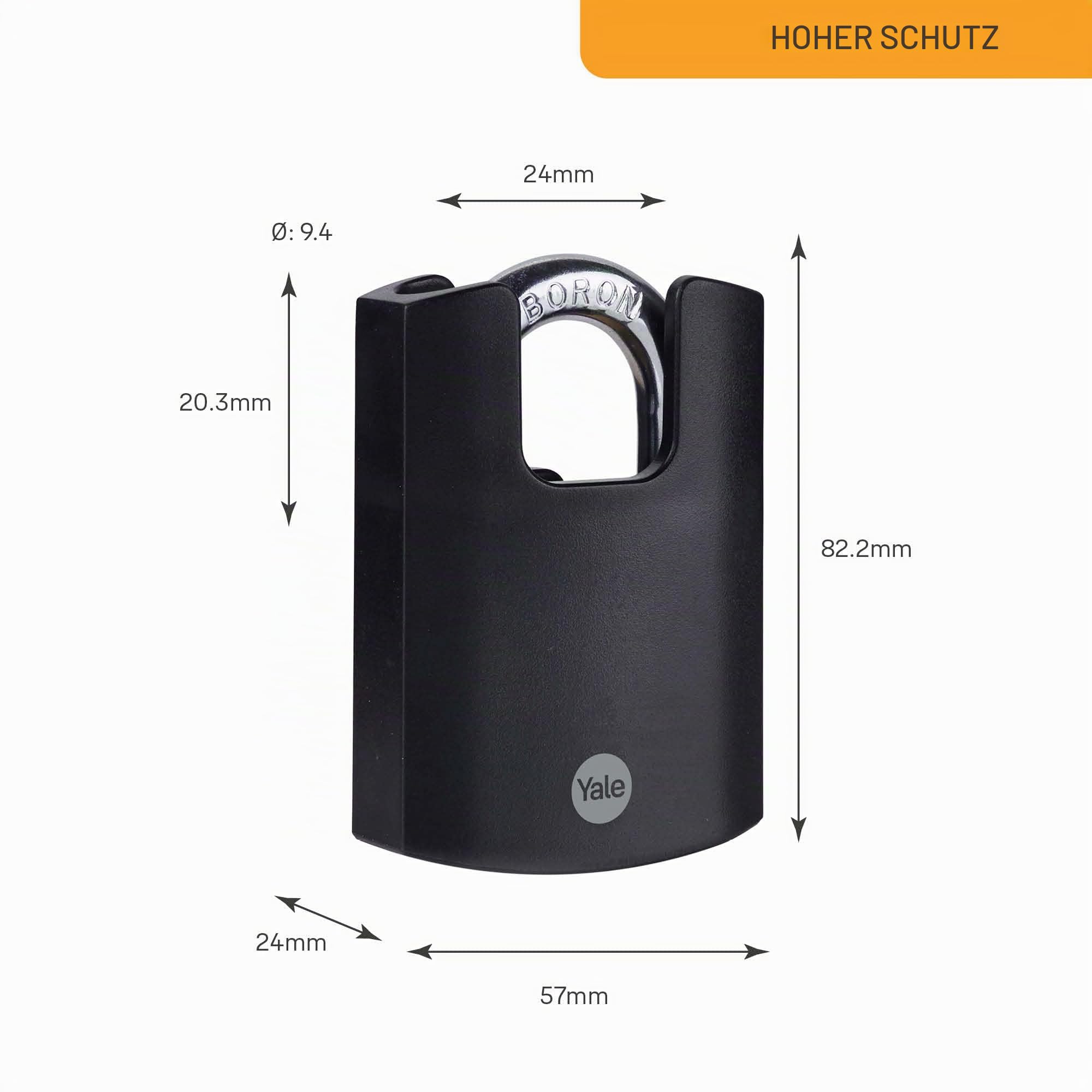 yale-y121b-50-132-1-vorh-ngeschloss-hochsicherheit-50-mm-messing-wetterfest image 3