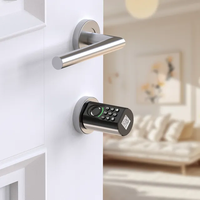 welock-u71-smart-lock-zylinder-mit-fingerabdruck-pin-und-schl-ssel-euro-profil image 1